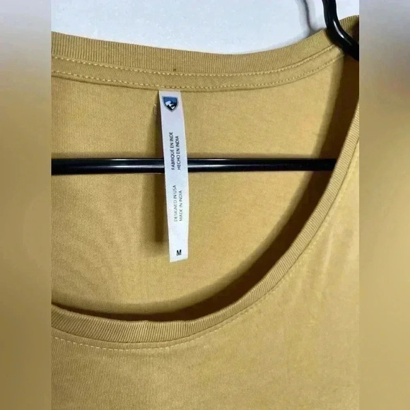 Kuhl Arabella Scoop Short Sleeve Tee Size Medium 100% organic - Picture 3 of 7